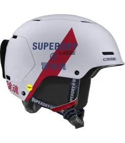 Cébé POW MIPS X SUPERDRY WHITE MATTE