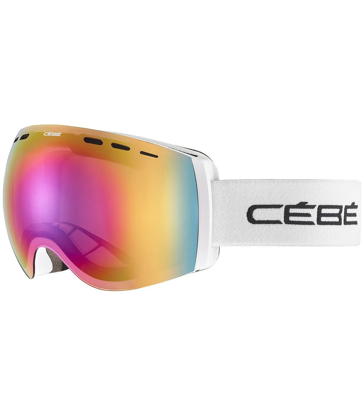 Cébé CLOUD WHITE MATTE + ROSE FLASH CAT.2 3 Cébé CLOUD WHITE MATTE + ROSE FLASH CAT.2